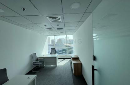 Business Centre - Studio - 4 Bathrooms for rent in The Prime Tower - Business Bay - Dubai