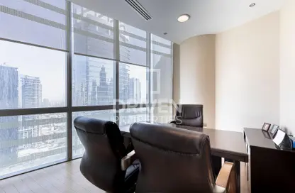 Office Space - Studio - 1 Bathroom for rent in Almas Tower - Jumeirah Lake Towers - Dubai
