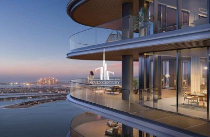 Apartment - 3 Bedrooms - 4 Bathrooms for sale in Bayview Tower 1 - Bayview - Emaar Beachfront - Dubai Harbour - Dubai