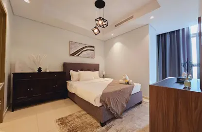 شقة - غرفة نوم - 2 حمامات للايجار في فندق ومساكن برج باراماونت - الخليج التجاري - دبي