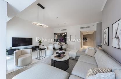 Apartment - 2 - 3 for rent in Cayan Tower - Dubai Marina - Dubai