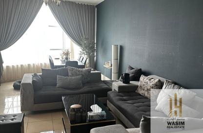 Apartment - 2 Bedrooms - 2 Bathrooms for rent in Orient Tower 2 - Orient Towers - Al Bustan - Ajman