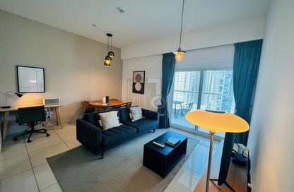 Apartment - 1 Bedroom - 2 Bathrooms for rent in Continental Tower - Dubai Marina - Dubai