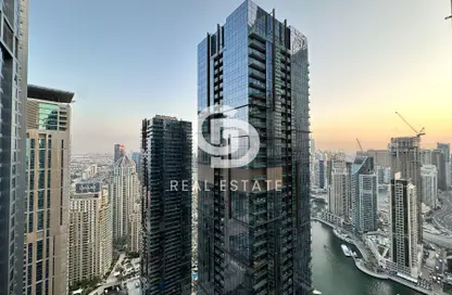 Apartment - 3 Bedrooms - 4 Bathrooms for rent in Emirates Crown - Dubai Marina - Dubai