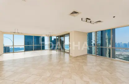 Apartment - 4 Bedrooms - 4 Bathrooms for rent in Al Fattan Marine Tower - Al Fattan Marine Towers - Jumeirah Beach Residence - Dubai