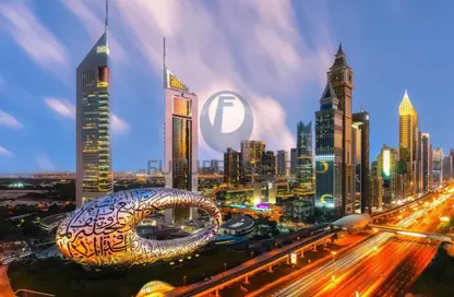 شقة - غرفة نوم - 2 حمامات للايجار في برج بارك - شارع الشيخ زايد - دبي