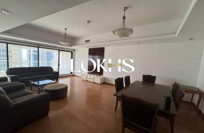 Apartment - 3 Bedrooms - 4 Bathrooms for rent in Al Waleed Paradise - JLT Cluster R - Jumeirah Lake Towers - Dubai