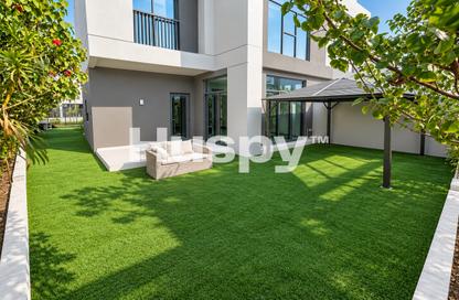 Villa - 3 - 4 for rent in The Pulse Beachfront - The Pulse - Residential District - Dubai South (Dubai World Central) - Dubai
