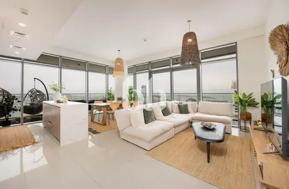 شقة - 3 غرف نوم - 3 حمامات للايجار في برج Beach Vista 2 - بيتش فيستا - إعمار بيتشفرونت - دبي هاربور - دبي