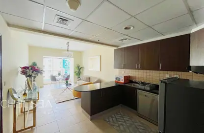 Apartment - 1 Bedroom - 2 Bathrooms for rent in Elite Residence - Dubai Marina - Dubai