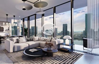 Apartment - 1 Bedroom - 2 Bathrooms for sale in Peninsula Four - Peninsula - Business Bay - Dubai