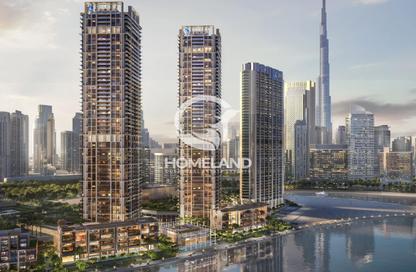 Apartment - 1 Bedroom - 2 Bathrooms for sale in Peninsula Four - Peninsula - Business Bay - Dubai