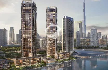 شقة - غرفة نوم - 2 حمامات للبيع في بننسولا  4 - بنينسولا - الخليج التجاري - دبي