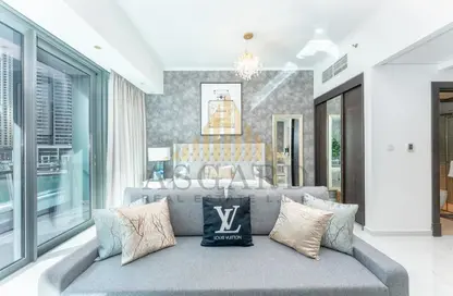 Apartment - Studio - 1 Bathroom for rent in Lake View Tower - JLT Cluster B - Jumeirah Lake Towers - Dubai