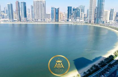 Apartment - 2 Bedrooms - 3 Bathrooms for rent in Al Mamzar Tower - Al Mamzar - Sharjah - Sharjah