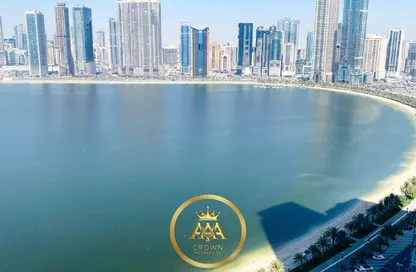 Apartment - 2 Bedrooms - 3 Bathrooms for rent in Al Mamzar Tower - Al Mamzar - Sharjah - Sharjah