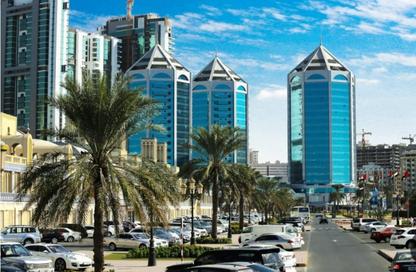 Whole Building - Studio - 7+ Bathrooms for rent in Dar Al Majaz - Jamal Abdul Nasser Street - Al Majaz - Sharjah