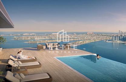 Apartment - 2 - 2 for sale in Seapoint Tower 2 - Seapoint - Emaar Beachfront - Dubai Harbour - Dubai