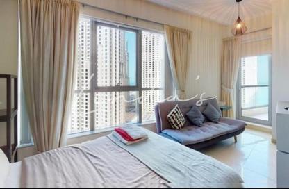 Apartment - Studio - 1 Bathroom for rent in Bay Central Tower West - Bay Central - Dubai Marina - Dubai