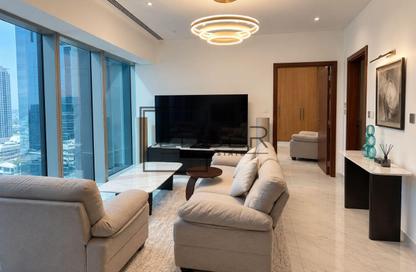 Apartment - Studio - 1 for rent in Central Park Residential Tower - Central Park Tower - DIFC - Dubai