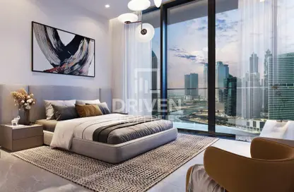 Apartment - Studio - 1 Bathroom for sale in Peninsula Four - Peninsula - Business Bay - Dubai