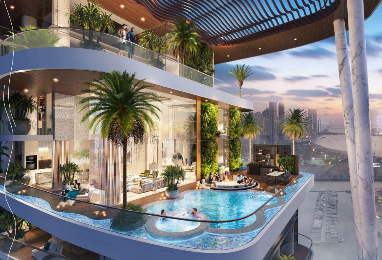 1 bedroom apartment in Damac Bay Tower B, Dubai Harbour: 9