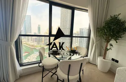 Apartment - 1 Bedroom - 1 Bathroom for rent in Escan Tower - Dubai Marina - Dubai