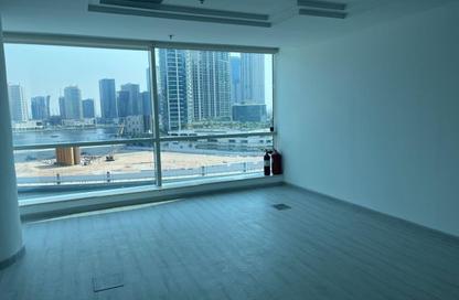 Office Space - Studio - 2 Bathrooms for rent in Blue Bay Tower - Business Bay - Dubai