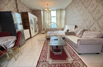 Apartment - Studio - 1 Bathroom for rent in Orient Tower 1 - Orient Towers - Al Bustan - Ajman