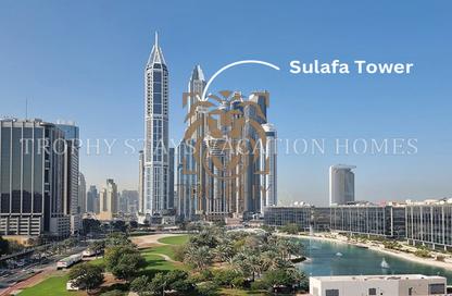 Apartment - 1 Bedroom - 2 Bathrooms for rent in Sulafa Tower - Dubai Marina - Dubai