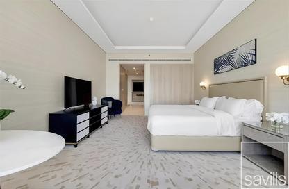 Apartment - Studio - 1 Bathroom for rent in The Palm Tower - Palm Jumeirah - Dubai