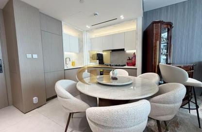 Apartment - 3 - 4 for rent in Binghatti Pinnacle - Dubai Healthcare City 2 - Al Jaddaf - Dubai