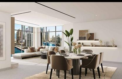 Apartment - 1 Bedroom - 2 Bathrooms for rent in LIV Waterside - Dubai Marina - Dubai
