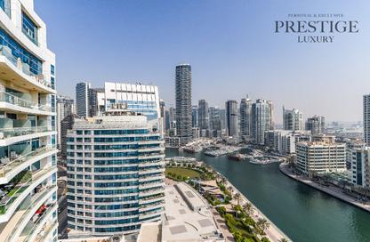 Apartment - 1 - 2 for rent in Dorra Bay - Dubai Marina - Dubai