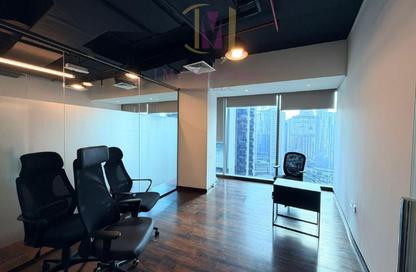 Office Space - Studio - 1 Bathroom for rent in The Binary Tower - Business Bay - Dubai