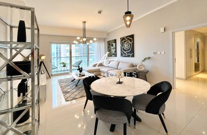 Apartment - 1 - 2 for rent in Damac Heights - Dubai Marina - Dubai