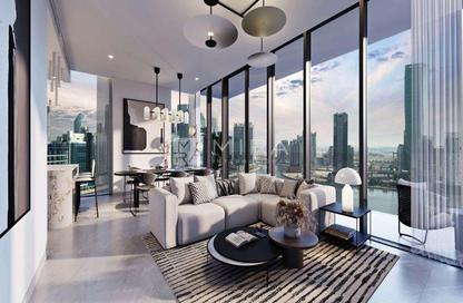 Apartment - 1 - 1 for sale in Peninsula Four - Peninsula - Business Bay - Dubai
