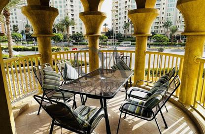 Apartment - 3 - 4 for rent in Al Nabat - Shoreline Apartments - Palm Jumeirah - Dubai