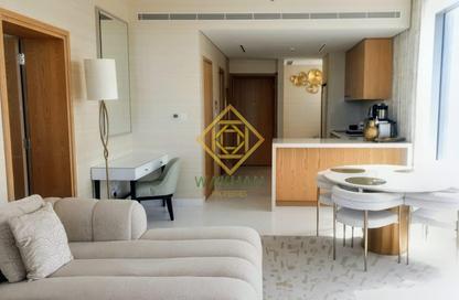 Apartment - 1 Bedroom - 2 Bathrooms for rent in The Palm Tower - Palm Jumeirah - Dubai
