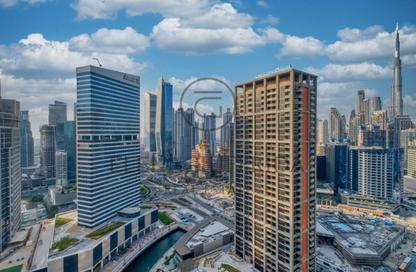 Apartment - Studio - 1 Bathroom for sale in Peninsula Five - Peninsula - Business Bay - Dubai
