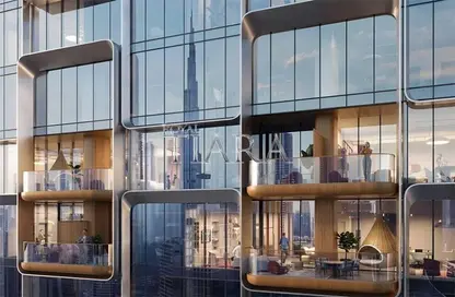 مكتب - استوديو للبيع في ه كيو من روف - الخليج التجاري - دبي