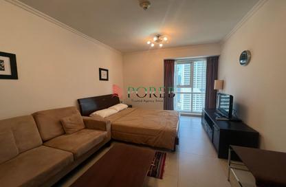 Apartment - Studio - 1 Bathroom for rent in Goldcrest Executive - JLT Cluster C - Jumeirah Lake Towers - Dubai