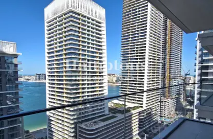 شقة - غرفة نوم - 1 حمام للايجار في برج بيتش مانشن 1 - قصر الشاطئ - إعمار بيتشفرونت - دبي هاربور - دبي