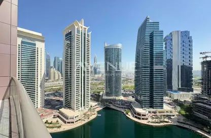 شقة - 2 غرف نوم - 2 حمامات للايجار في V3 - (JLT) مجمع V - أبراج بحيرات الجميرا - دبي