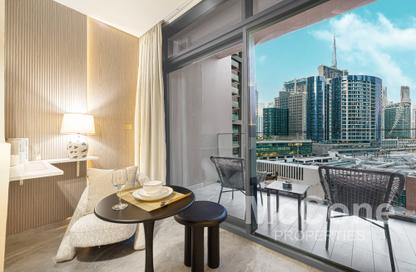 Apartment - Studio - 1 Bathroom for rent in Peninsula One - Peninsula - Business Bay - Dubai