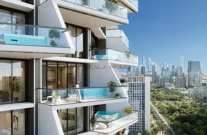 شقة - غرفة نوم - 2 حمامات للبيع في بينغاتي جروف - ديستريكت 17 - قرية جميرا الدائرية - دبي