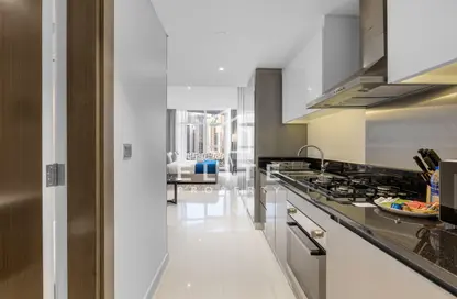 Apartment - Studio - 1 Bathroom for rent in Damac Maison Prive B - Damac Maison Prive - Business Bay - Dubai