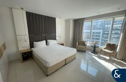 Apartment - Studio - 1 Bathroom for rent in Waters Edge - Business Bay - Dubai