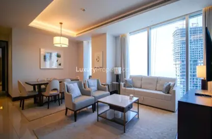 شقة - 2 غرف نوم - 3 حمامات للايجار في 1 فندق العنوان-سكاي فيو - أبراج العنوان سكاي فيو - وسط مدينة دبي - دبي