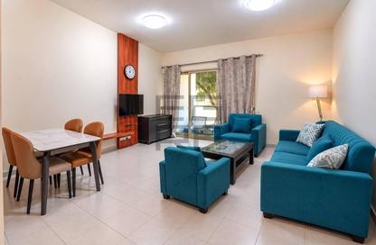 Apartment - 1 - 1 for rent in Al Dhafra 3 - Al Dhafra - Greens - Dubai